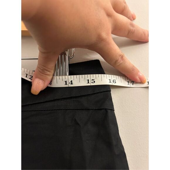 Ted Baker Cotton Stretchy Pants sz 2 (US 4-6 small) mid-rise career minimalist c - Picture 5 of 8